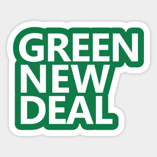 Green New Deal Sticker